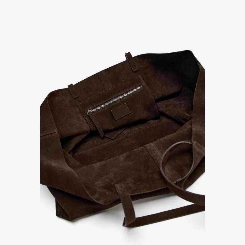 ZEYA - Keira Large Suede Tote Bag