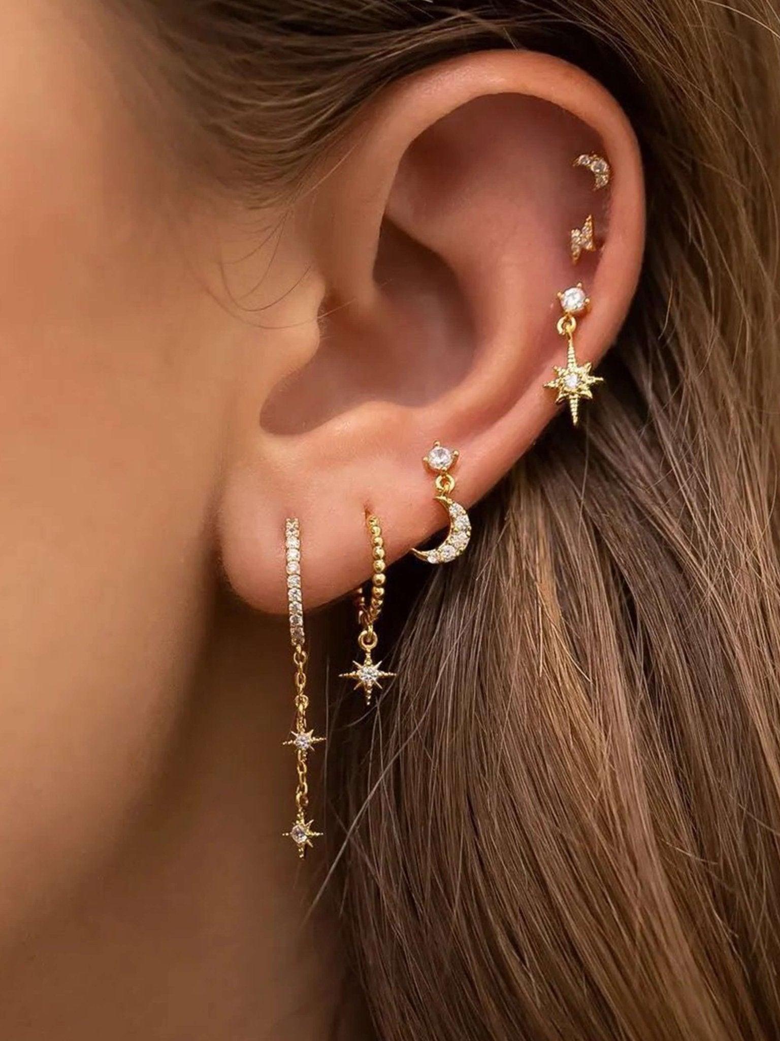 ZEYA - Kira Dainty Earrings Set