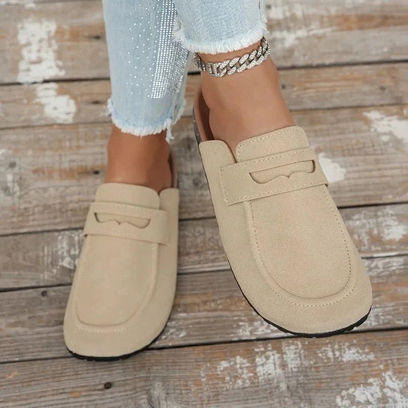 ZEYA - Klea Cork Suede Mules