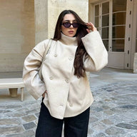 Μπουφάν Lauren με όρθιο γιακά