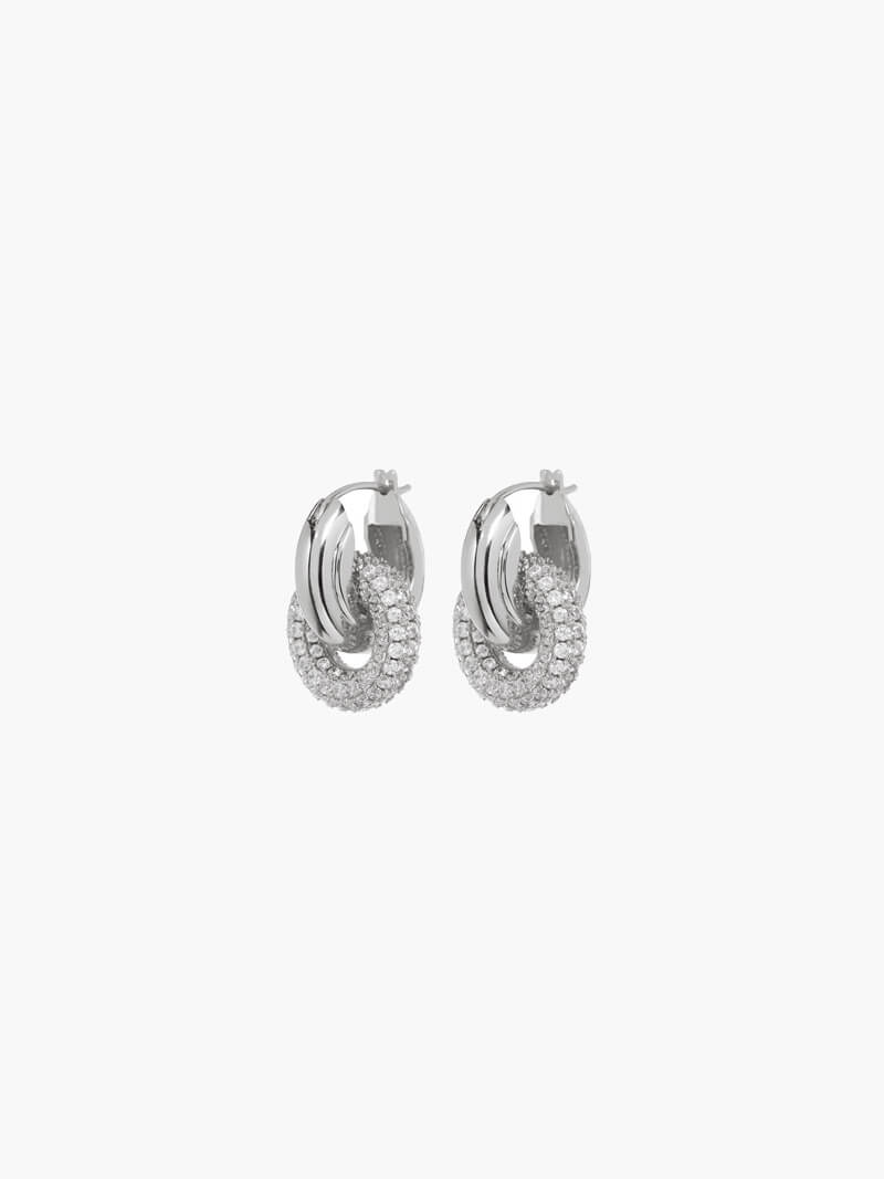ZEYA - Lena Pavé Earrings