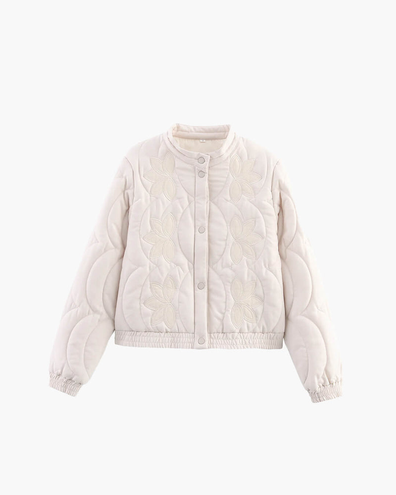 ZEYA - Leonie Quilted Embroidered Jacket