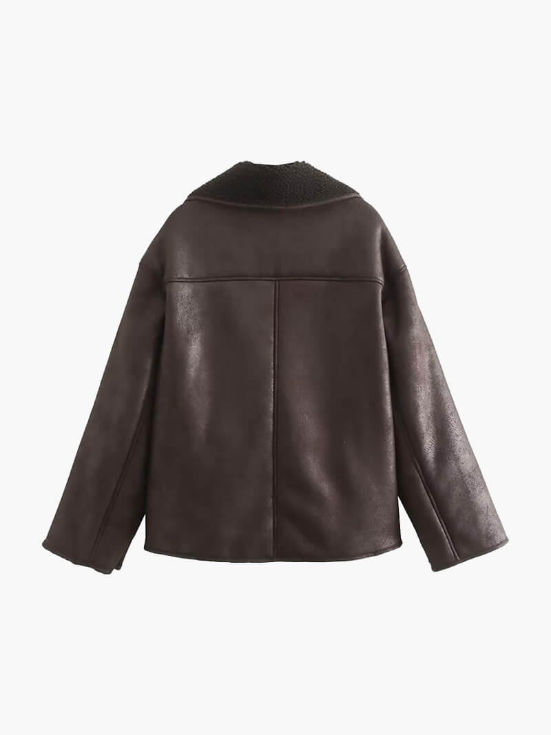 ZEYA - Lilly Faux Leather Jacket