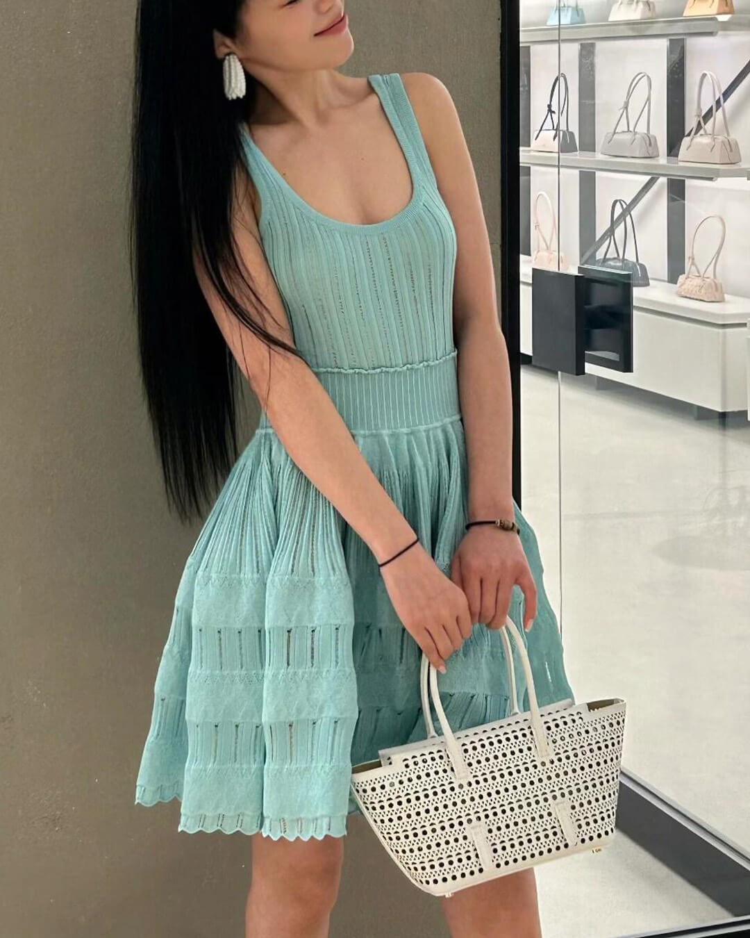 ZEYA - Linda Knitted Sling Mini Dress