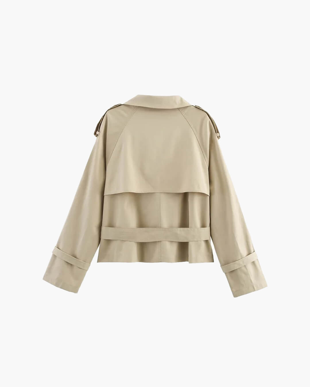 ZEYA - Lisa Cropped Trench Coat