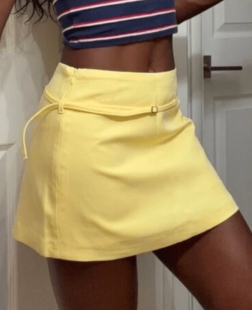 ZEYA - Lola Side Zip Skort with Belt