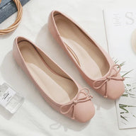 Lola vierkante neus ballerina's