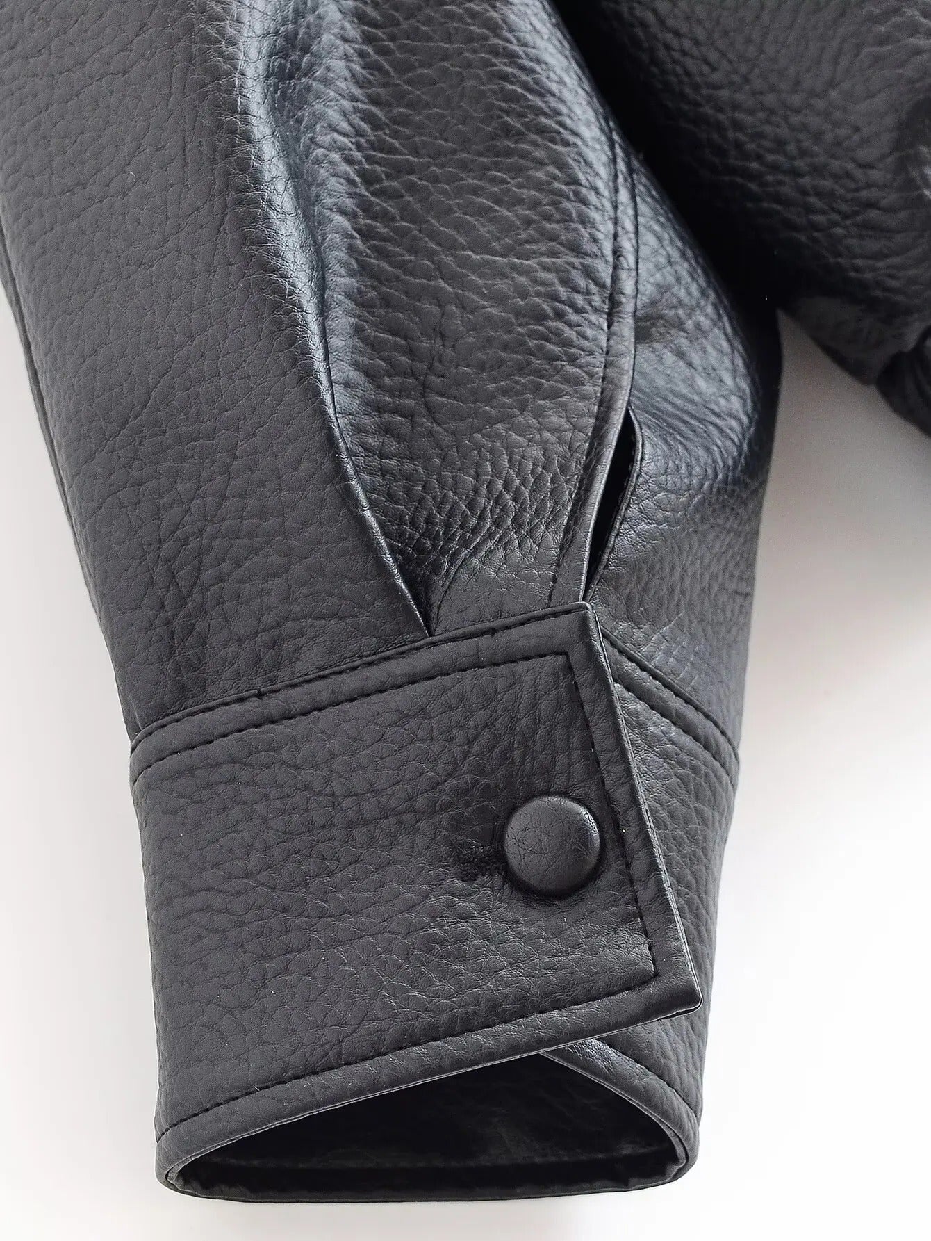 ZEYA - Lucille Asymmetrical Leather Jacket