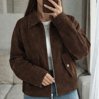 Luna Imitatiesuède Jas
