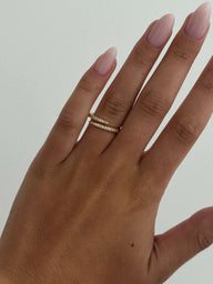 Anillo Lydia Twirl Pavé
