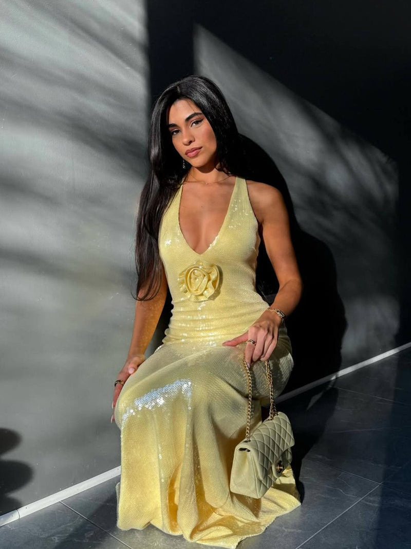 ZEYA - Marge Sequin Maxi Dress