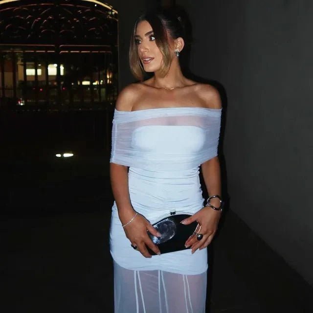 ZEYA - Marina Ruched Maxi Dress