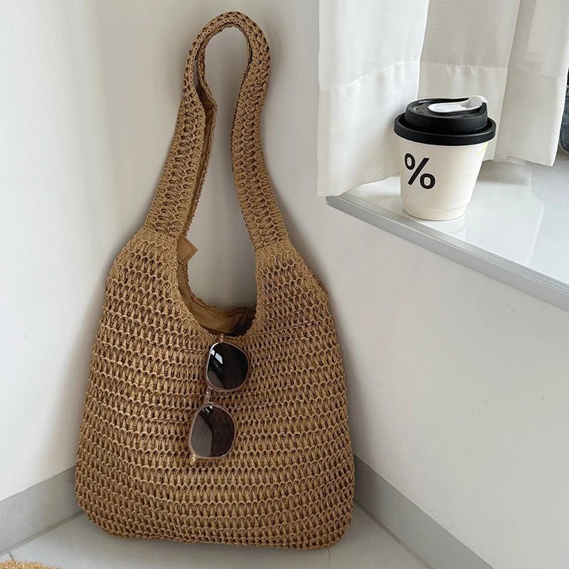 ZEYA - Marina Woven Straw Tote