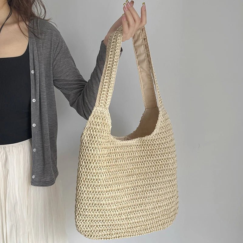 ZEYA - Marina Woven Straw Tote