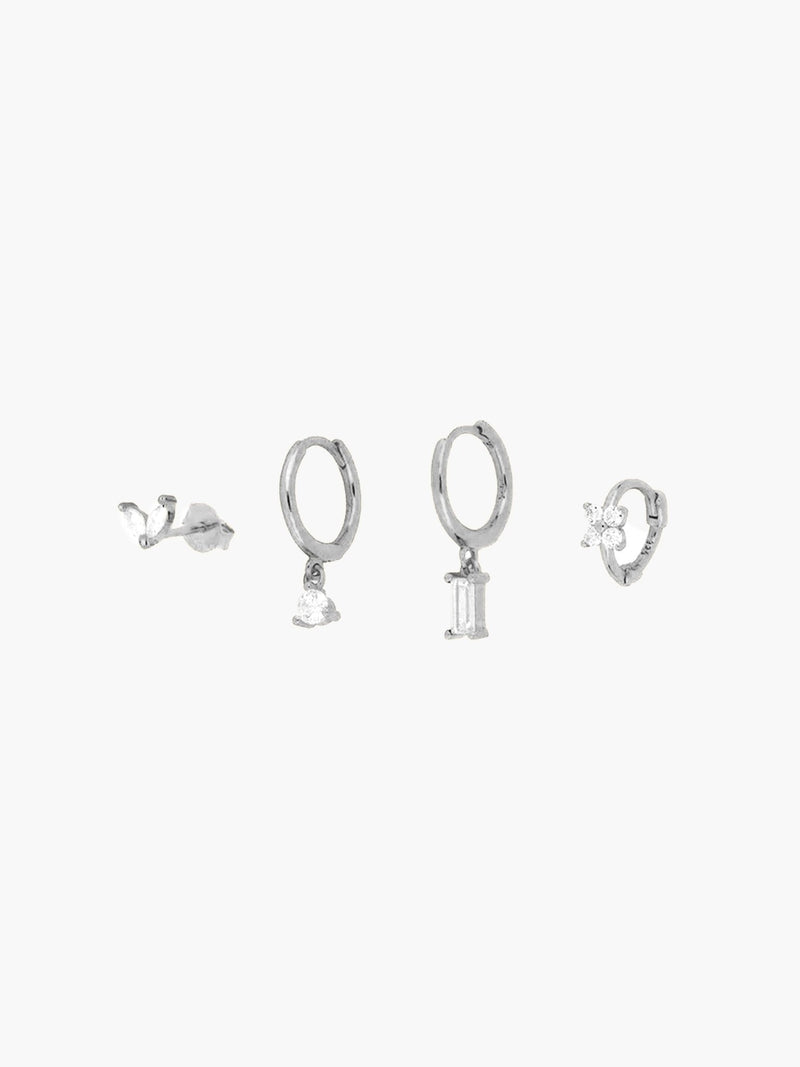 ZEYA - Maris Hoop Piercing Set