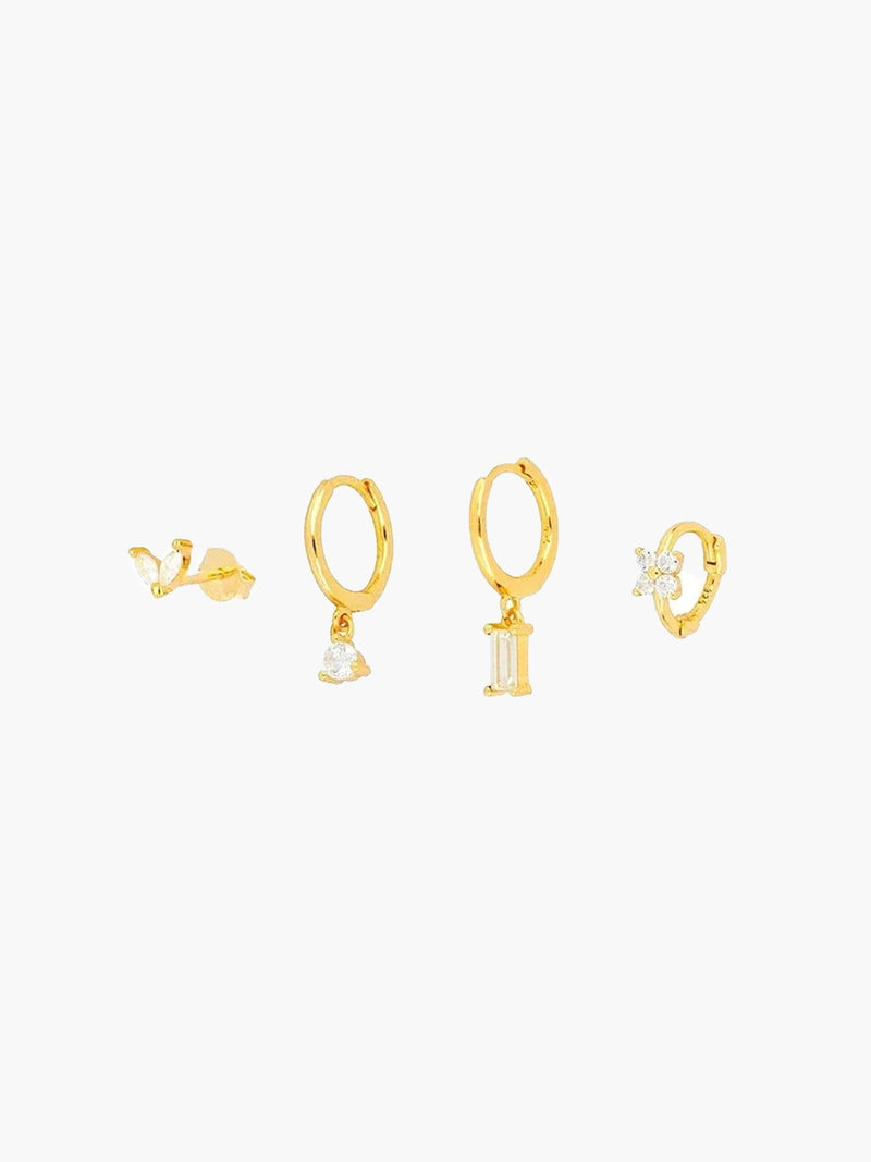 ZEYA - Maris Hoop Piercing Set