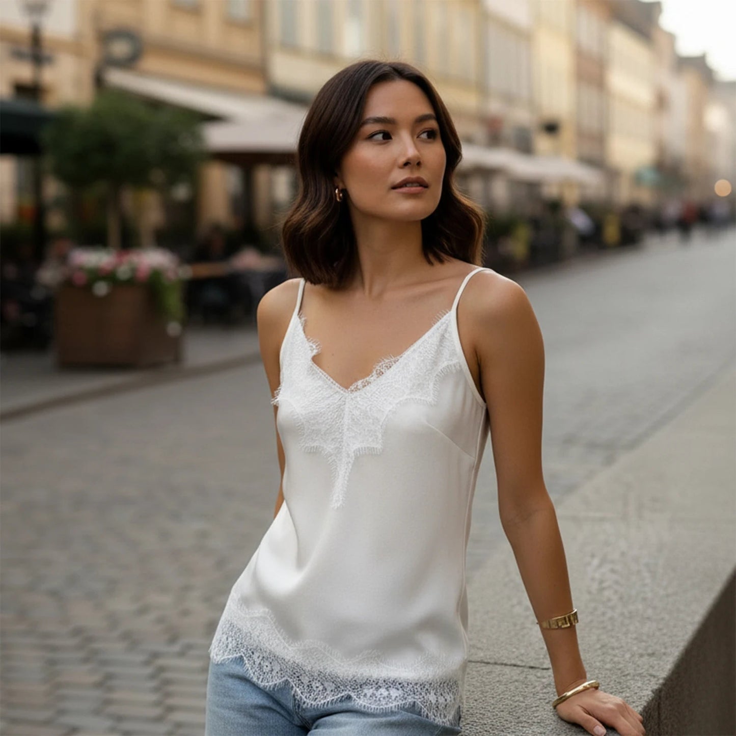 ZEYA - Marley Satin Camisole Top