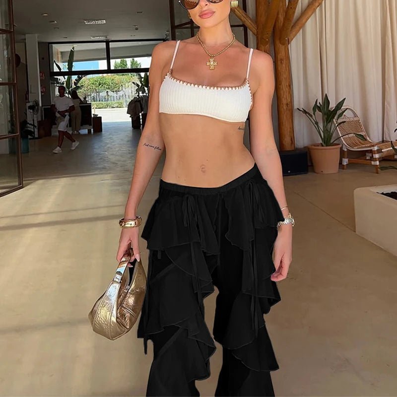 ZEYA - Marnie Lotus Edge Cargo Pants
