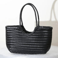 Pleciona torba typu tote Melisande