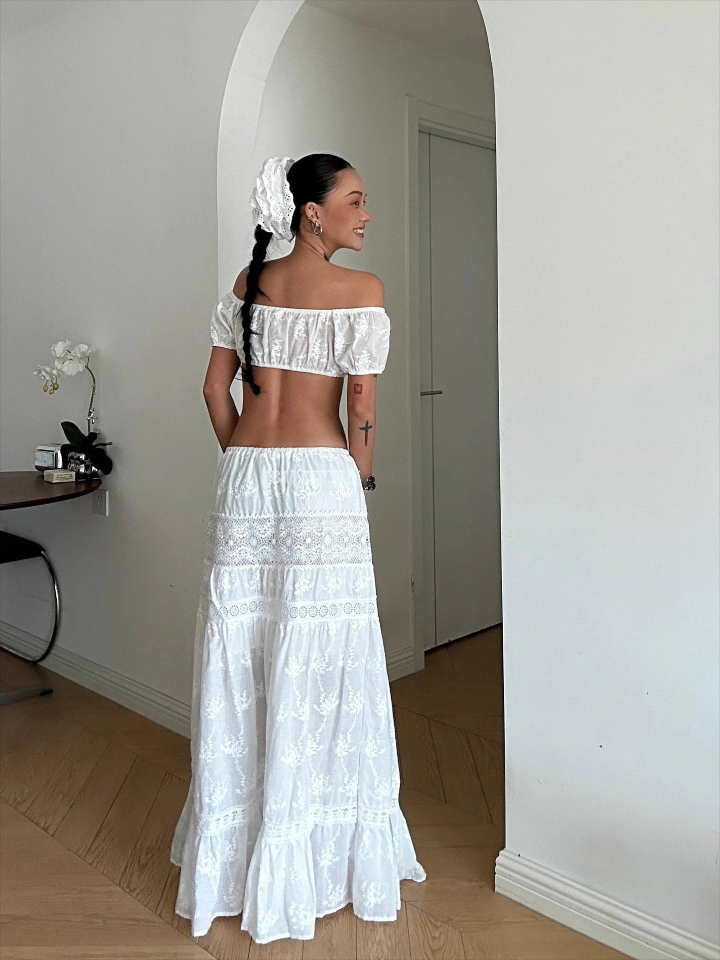 ZEYA - Melissa Bohemian Maxi Skirt Set