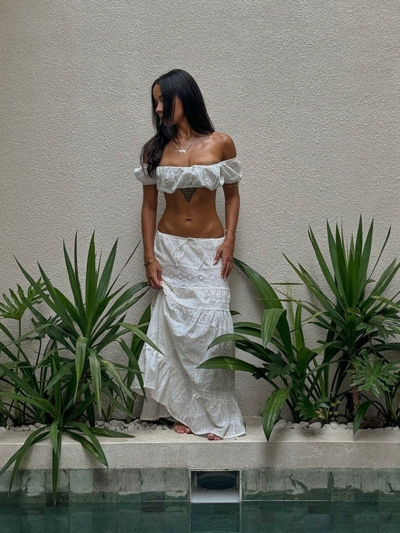 ZEYA - Melissa Bohemian Maxi Skirt Set