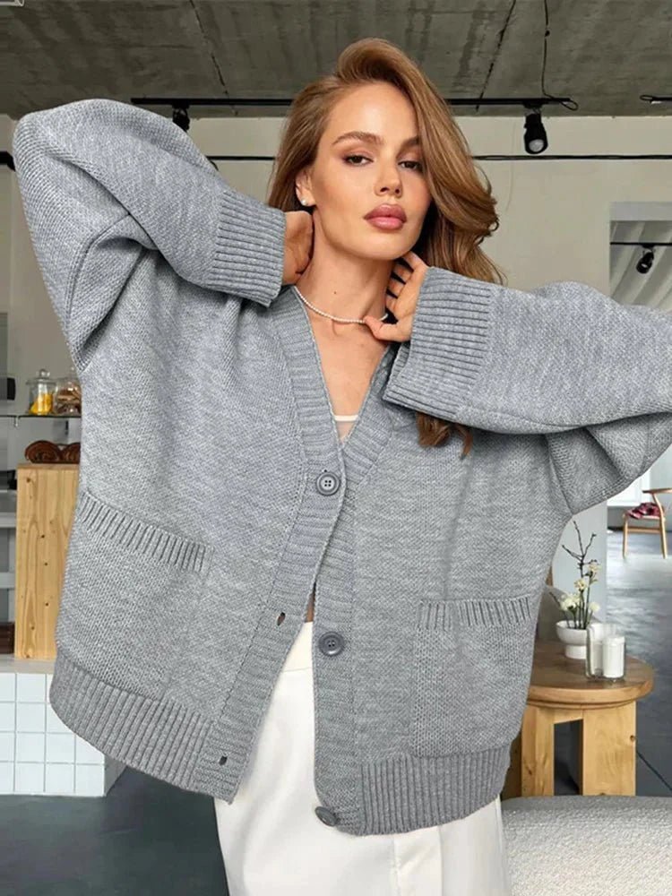 ZEYA - Melissa Elegant V Neck Cardigan
