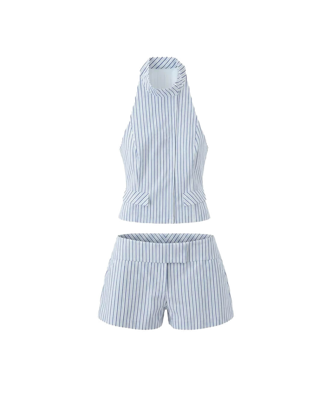 ZEYA - Mia Striped Mini Skirt Set