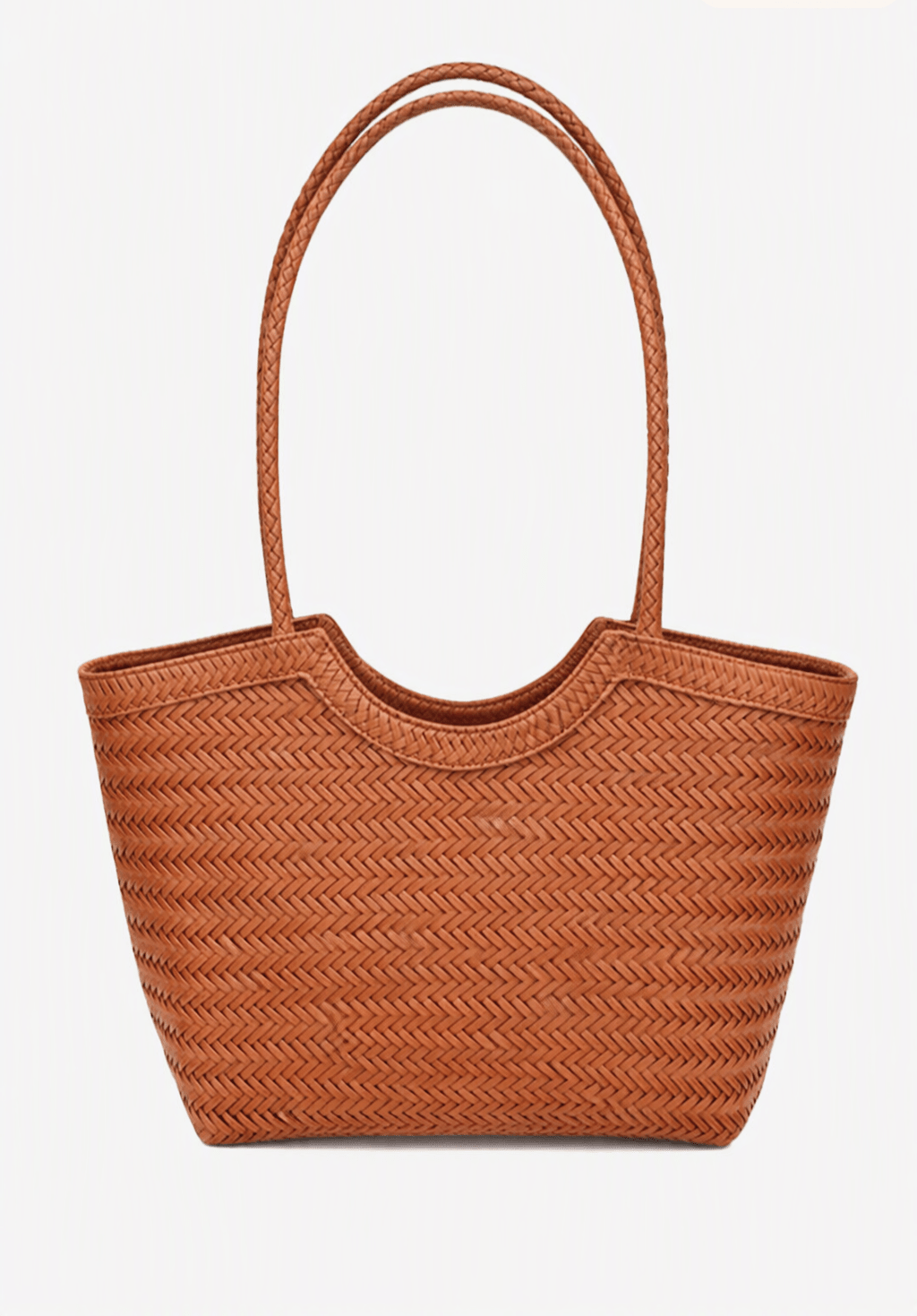 ZEYA - Mica Woven Faux Leather Bag