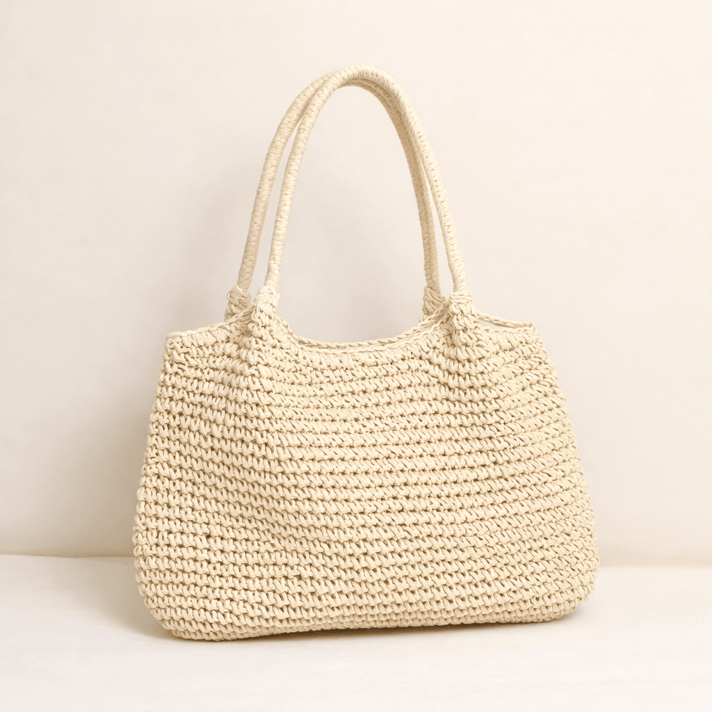 ZEYA - Mila Woven Straw Beach Tote