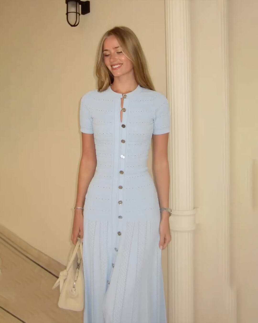 ZEYA - Milena Ribbed Knit Midi Dress