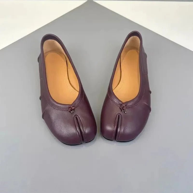 ZEYA - Miranda Split - Toe Leather Mules