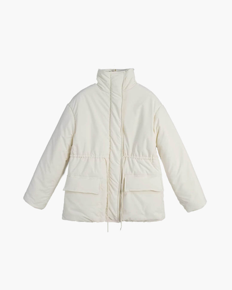 ZEYA - Neri Stand Collar Padded Puffer Coat