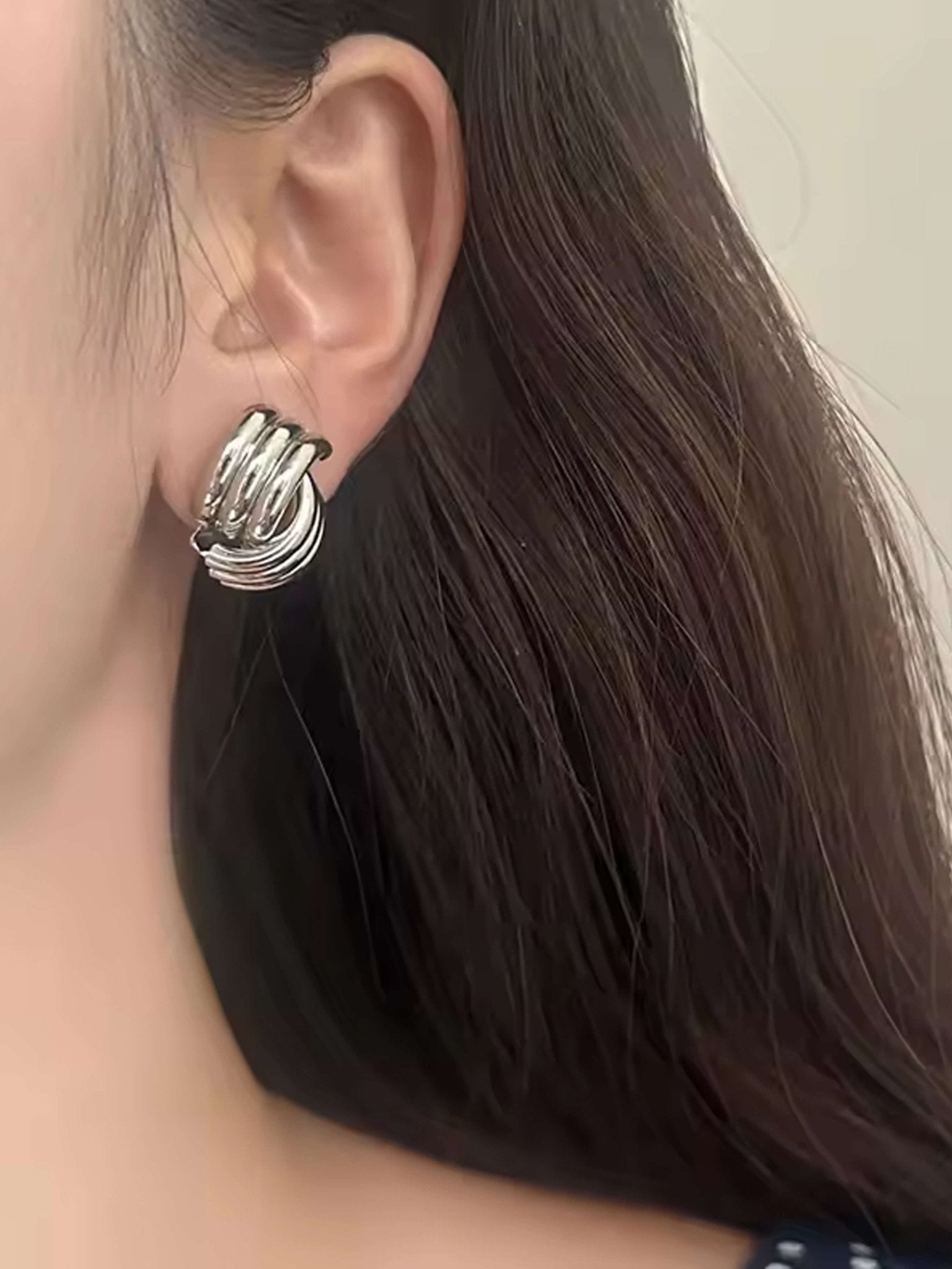 ZEYA - Noemi Three - Layer Earrings