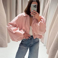 Nova Oversized Bomberjacke