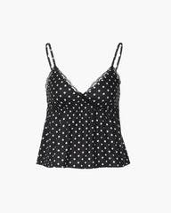 Octavia Dot Print Δαντέλα Τοπ