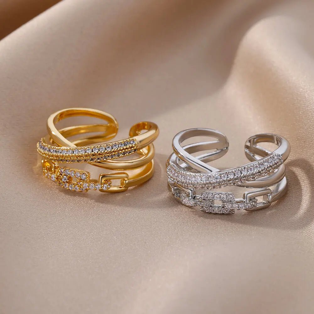 ZEYA - Rachel Adjustable Twist Ring
