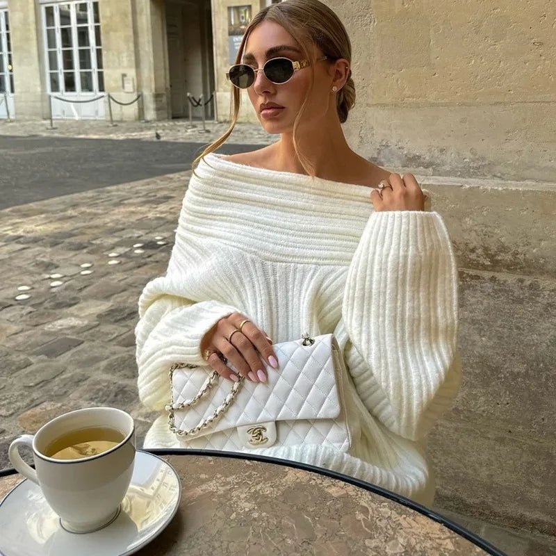 ZEYA - Rebecca Off - Shoulder Sweater