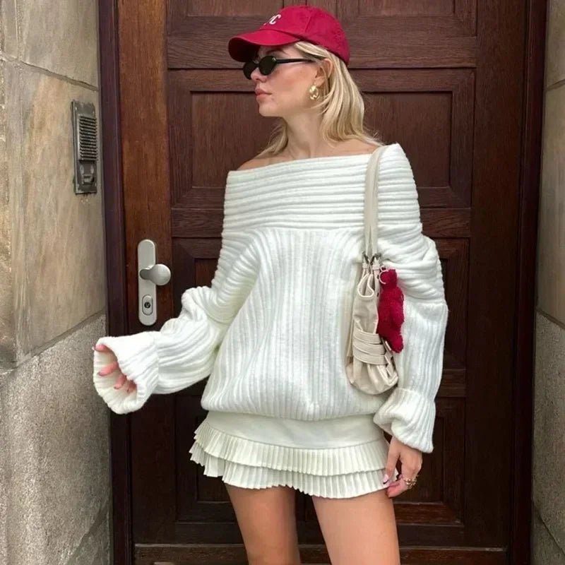 ZEYA - Rebecca Off - Shoulder Sweater