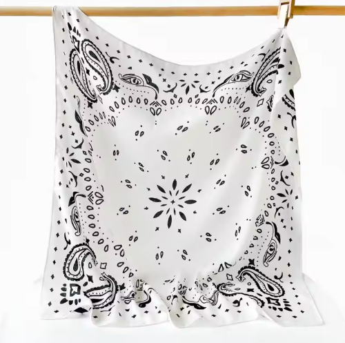 Reese Bandana Tricoté Motif Paisley