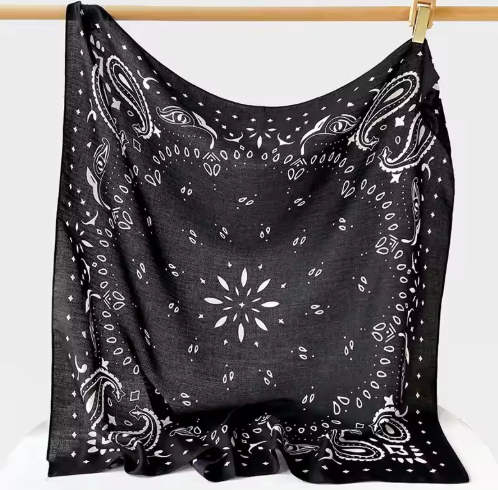 Reese Bandana Tricoté Motif Paisley