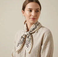 Reese Bandana Tricoté Motif Paisley