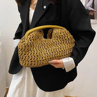 Sabrina pleciona torba z rattanu