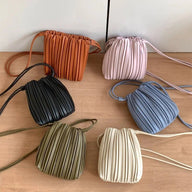 Sadie Plissee Mini Crossbody Tasche