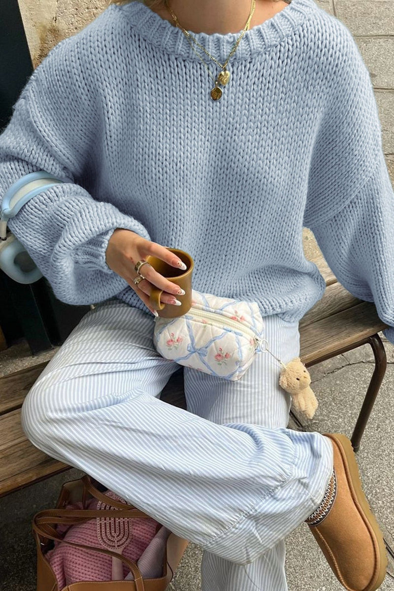 ZEYA - Sandra Crew Neck Layering Sweater