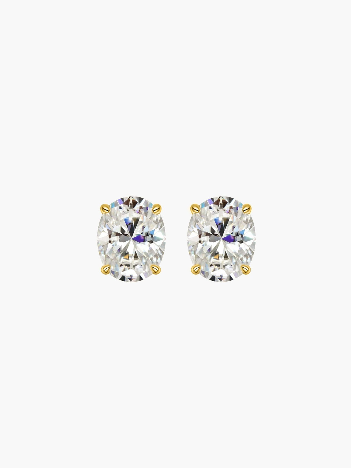 ZEYA - Sandra Oval Cut Zirconia Earrings