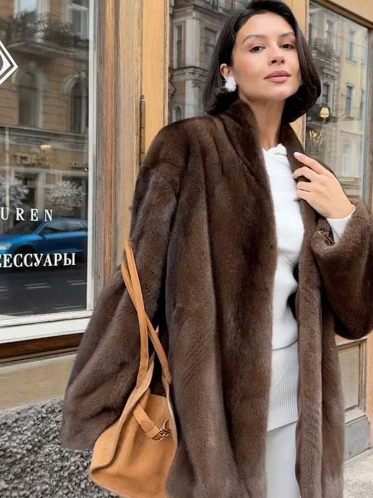 ZEYA - Seve Belted Faux Fur Jacket