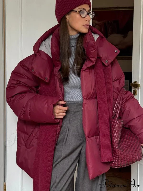 ZEYA - Sheila Detachable Hood Puffer Jacket