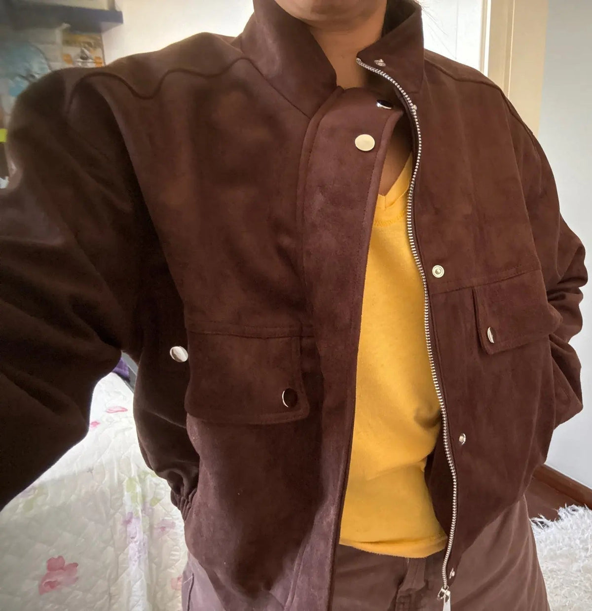 ZEYA - Sheila Faux Suede Jacket