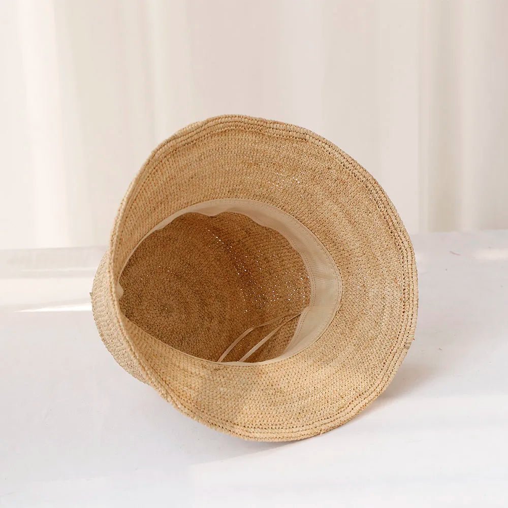 ZEYA - Sienna Raffia Bucket Hat