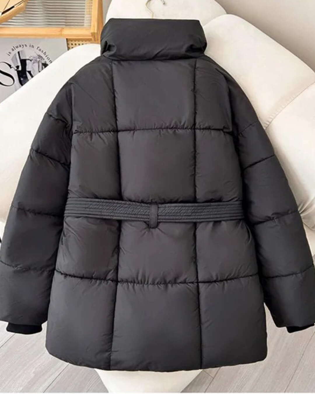 ZEYA - Sofie Stand - Up Collar Puffer Jacket